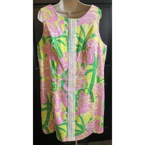 Lilly Pulitzer x Target Flamingo Shift Dress 20W Nosey Posie 20th Anniversary